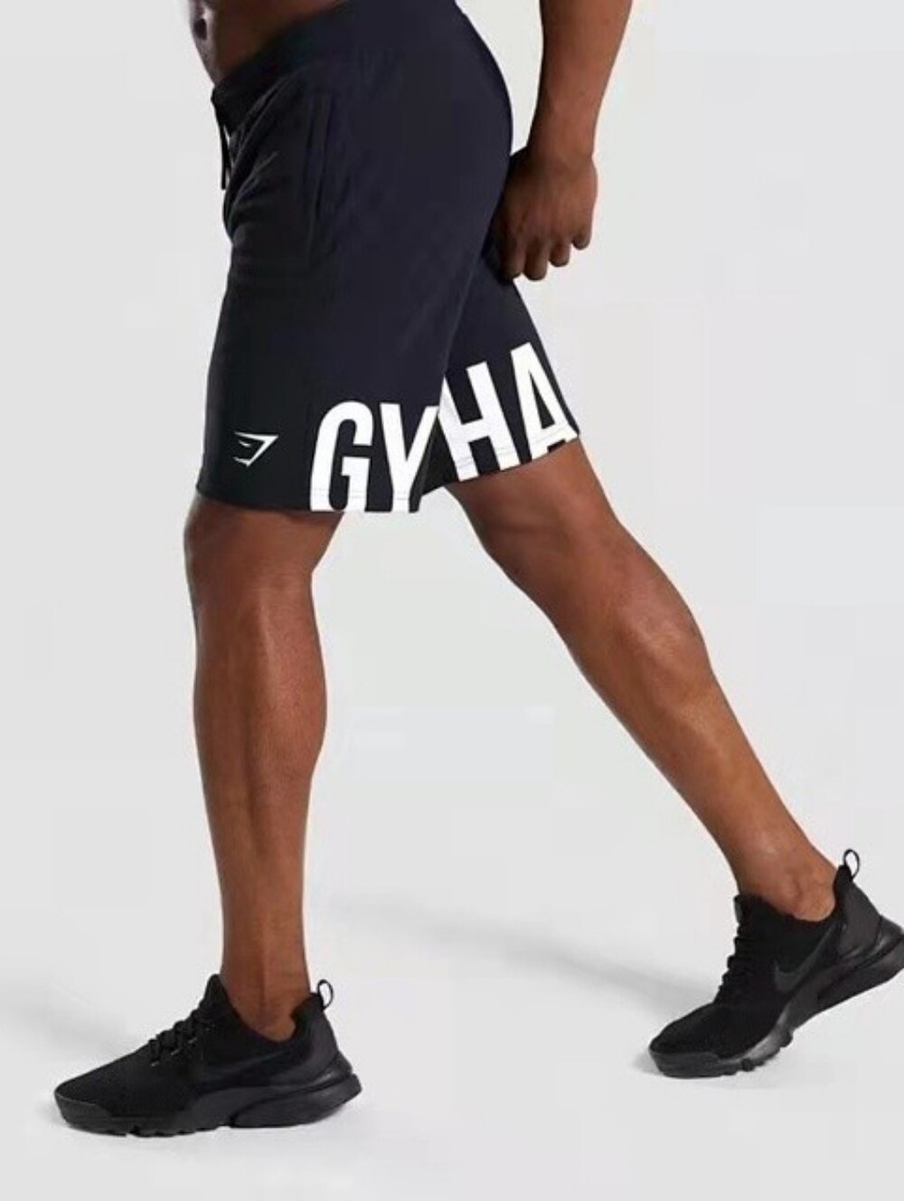 Gymshark Men’s Athletic Shorts in Navy blue.
